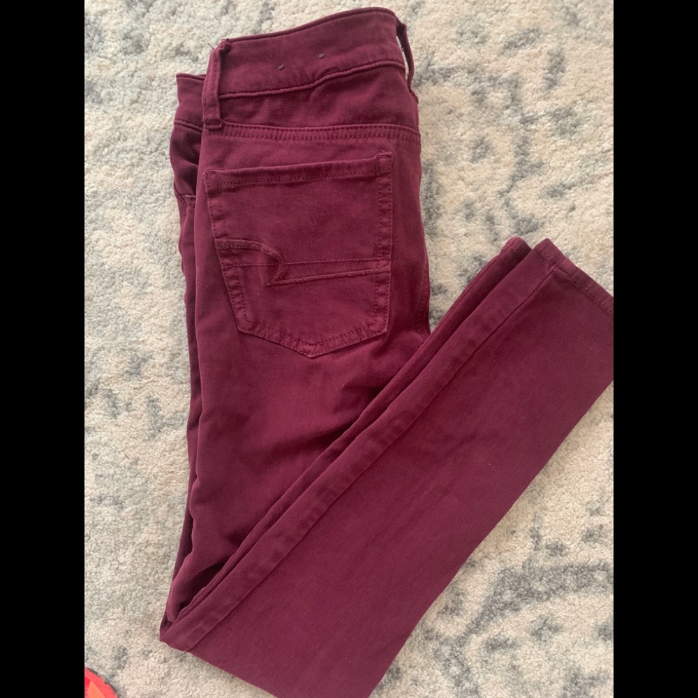 American Eagle AEO Skinny AEO Sateen Jegging